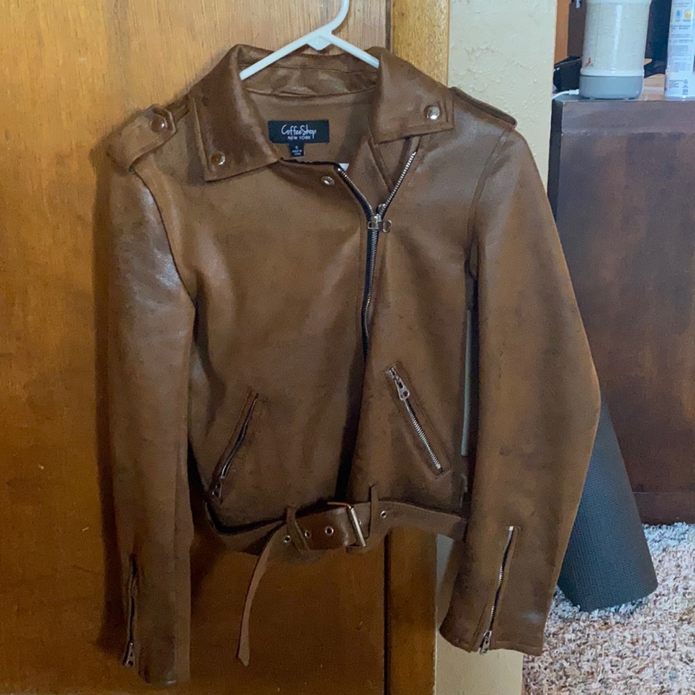 Brown Suede Jacket